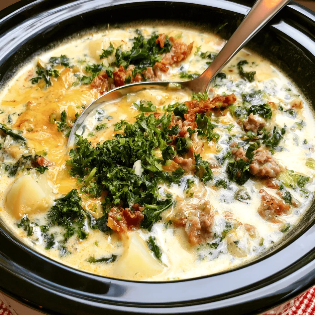 Crock Pot Zuppa Toscana