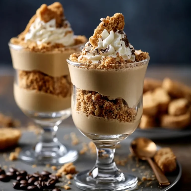 decadent coffee mousse