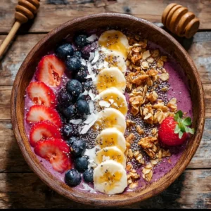 Homemade Acai Smoothie Bowl