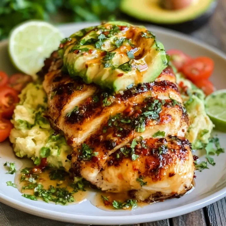 Honey Lime Chicken Avocado