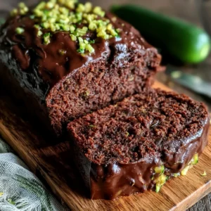 Moist Double Chocolate Zucchini Bread