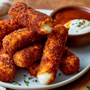 Nashville Hot Mozzarella Sticks Recipe