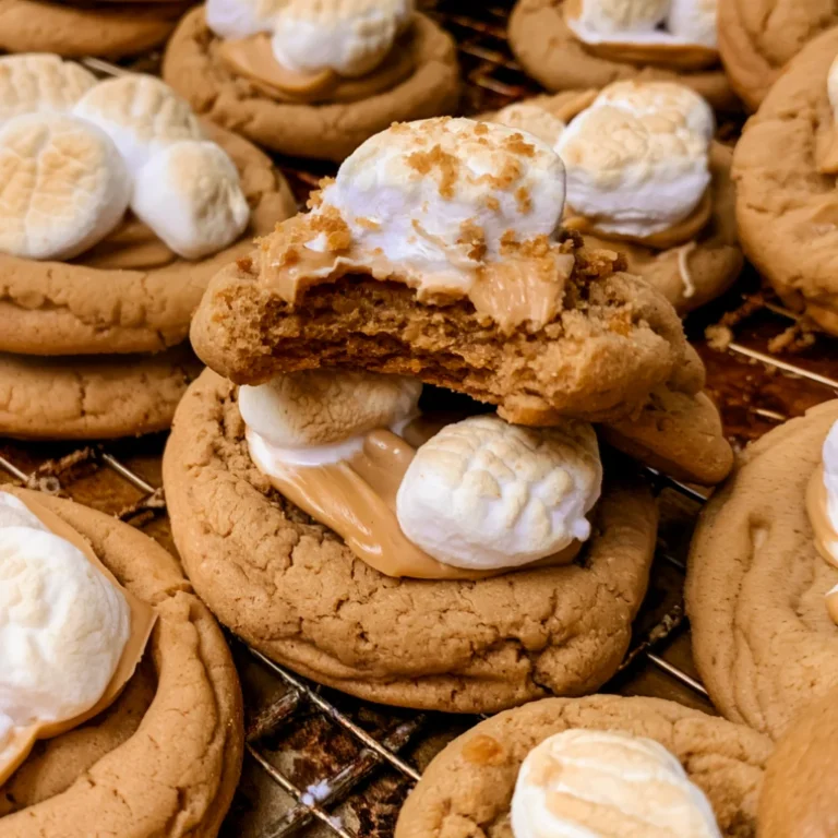 Peanut Butter Marshmallow Cookies