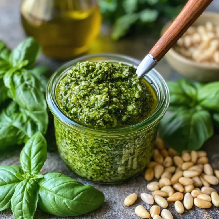 perfect homemade pesto recipe
