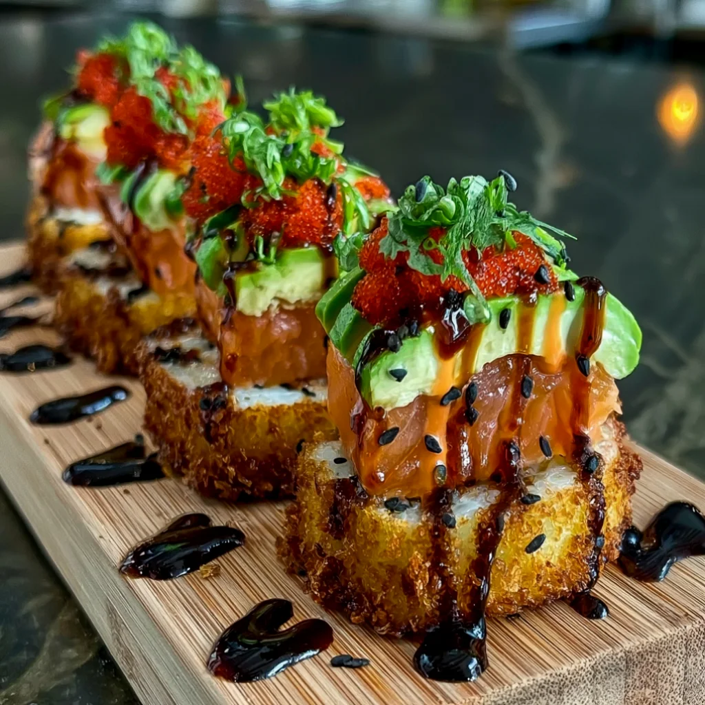 Salmon Crispy Rice