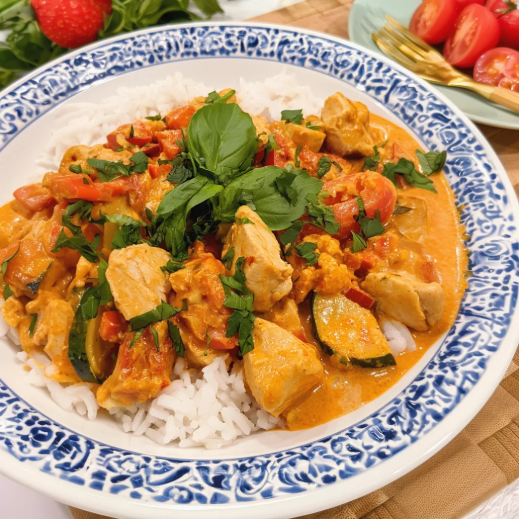 Thai Red Curry Chicken