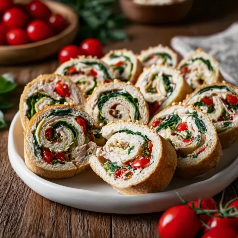 Turkey Pinwheels Recipe
