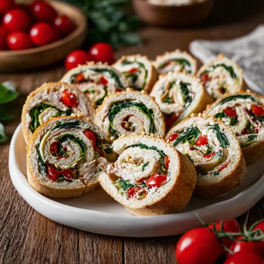Turkey Pinwheels Recipe