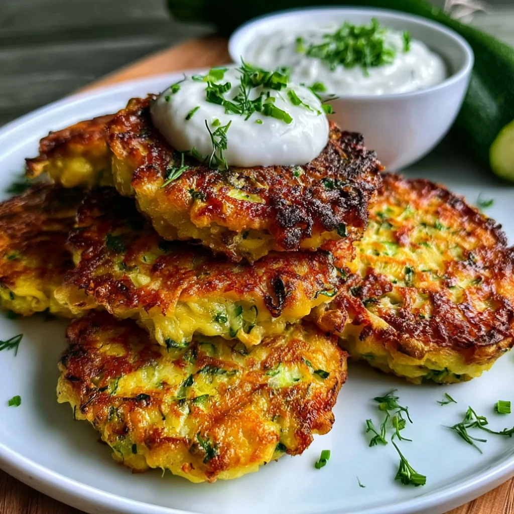 Healthy Zucchini Fritters